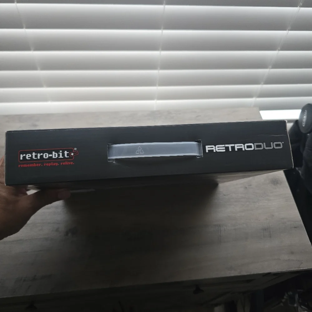 RetroDuo 8-Bit & 16-Bit Dual Retro Video Game System V3.0 - Silver